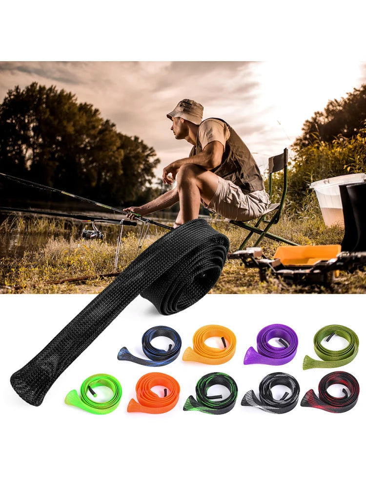10 Pack 170cm Fishing Rod Cover Rod Sleeves